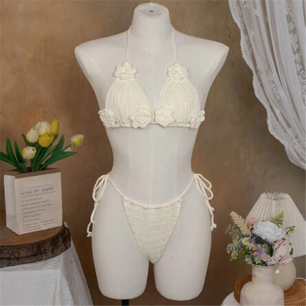 Amalfi Bloom Crochet Bikini Set - Image 18