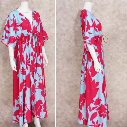 Marbella Plus Size Swimsuit Cover Up Beach Dress - Image 58