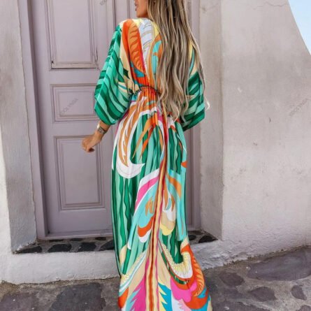 Marbella Plus Size Swimsuit Cover Up Beach Dress - Image 19