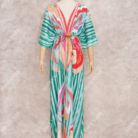 Marbella Plus Size Swimsuit Cover Up Beach Dress - Image 27