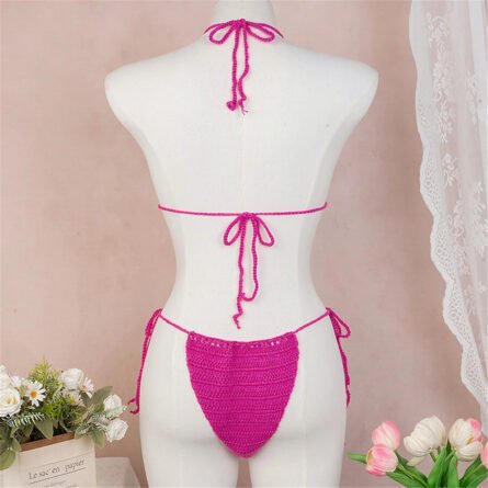Amalfi Bloom Crochet Bikini Set - Image 11