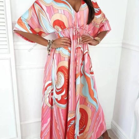 Marbella Plus Size Swimsuit Cover Up Beach Dress - Image 24