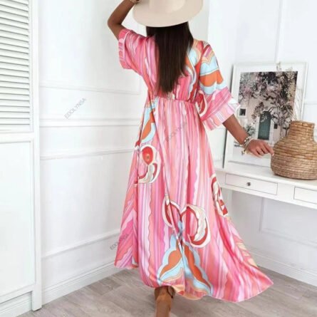 Marbella Plus Size Swimsuit Cover Up Beach Dress - Image 26