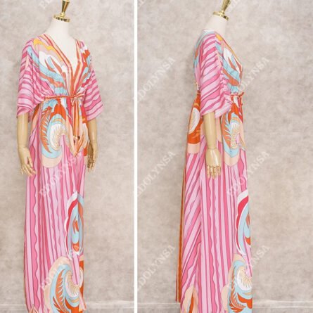 Marbella Plus Size Swimsuit Cover Up Beach Dress - Image 30