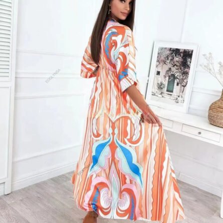 Marbella Plus Size Swimsuit Cover Up Beach Dress - Image 38