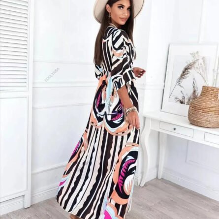 Marbella Plus Size Swimsuit Cover Up Beach Dress - Image 42