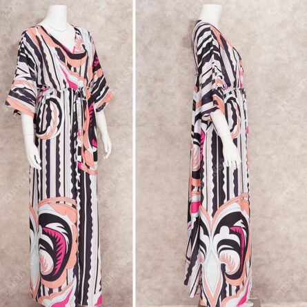 Marbella Plus Size Swimsuit Cover Up Beach Dress - Image 45