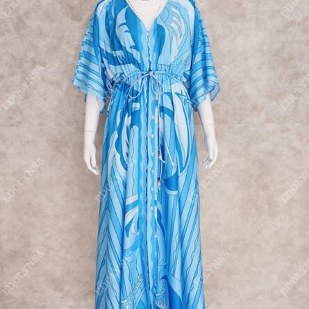 Marbella Plus Size Swimsuit Cover Up Beach Dress - Image 47