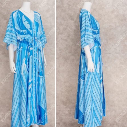 Marbella Plus Size Swimsuit Cover Up Beach Dress - Image 48