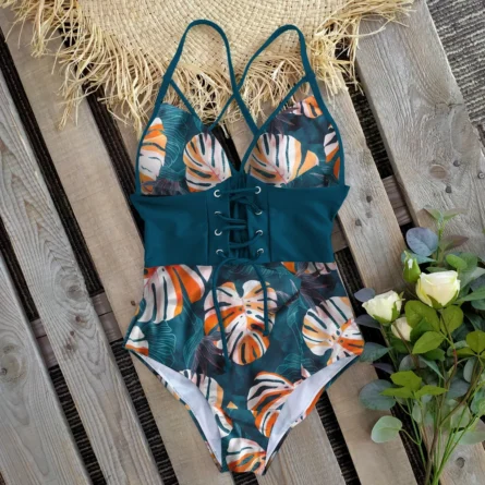 Luxury Corset Slimming Design Swimsuit - Image 24