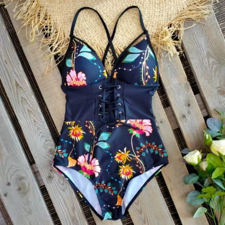 Luxury Corset Slimming Design Swimsuit - Image 14