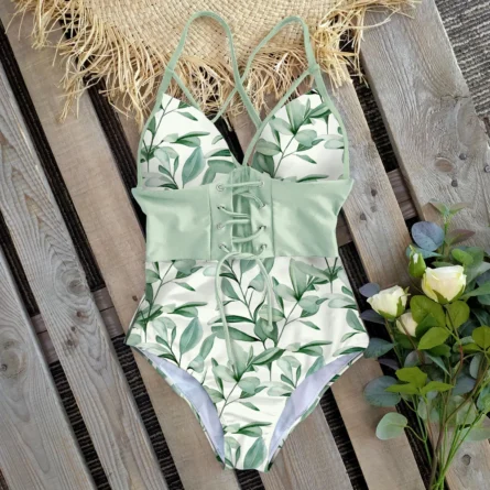 Luxury Corset Slimming Design Swimsuit - Image 27