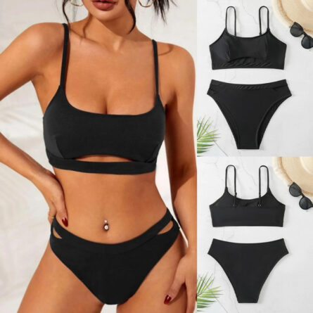 Beach Babe Essential Underboob Cut Out Bikini – Bild 2