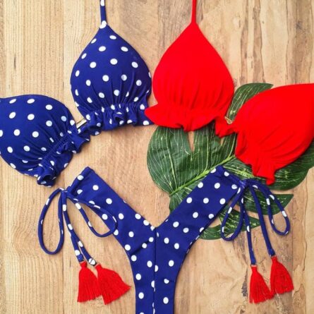 3 Piece Thong Bikini Set - Image 6
