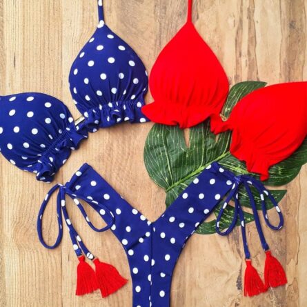 3 Piece Thong Bikini Set - Image 7