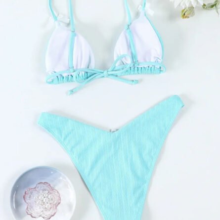 Alessandra Bow Triangle Bikini - Image 17