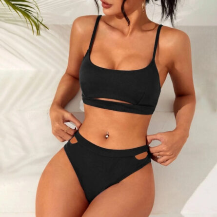 Beach Babe Essential Underboob Cut Out Bikini – Bild 6