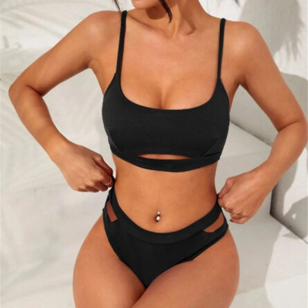 Beach Babe Essential Underboob Cut Out Bikini – Bild 7