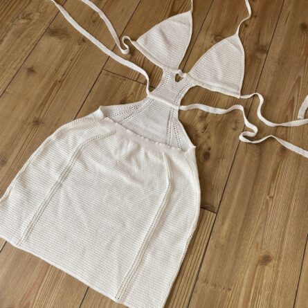 Greek Goddess Glamour Hollow Out Mini Dress - Image 27