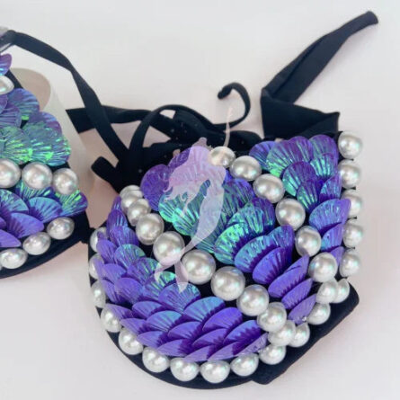 Celestial Sea Goddess Mermaid Bikini Top – Bild 4