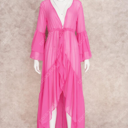 Caribbean Vacation Bikini Cover-up Long Tunic - Image 13