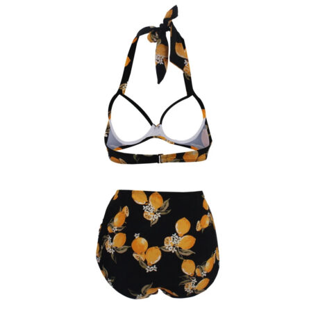 Retro Queen Halter High Waist Bikini - Image 26