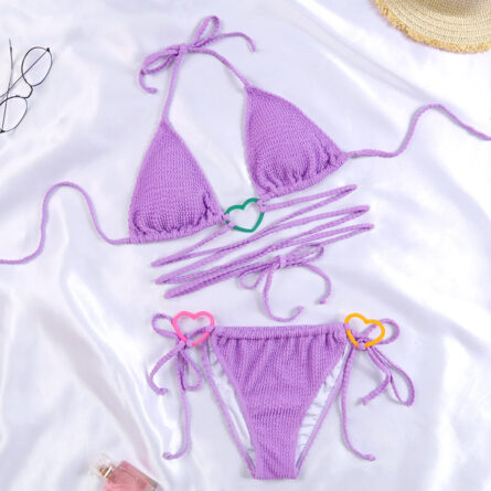 Flirty Hearts Sexy Wrap Around Strings Bikini Set - Image 31