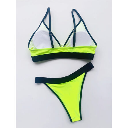 New Sexy Splicing Two Piece Bikini Set – Bild 11