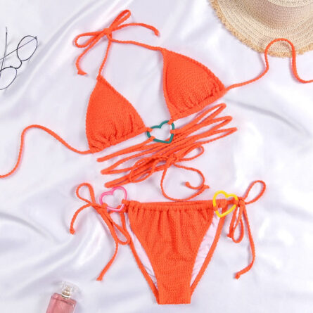 Flirty Hearts Sexy Wrap Around Strings Bikini Set - Image 25