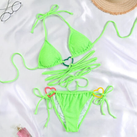 Flirty Hearts Sexy Wrap Around Strings Bikini Set - Image 18