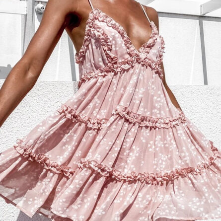 Sunkissed Loose Boho Mini Sundress - Image 35