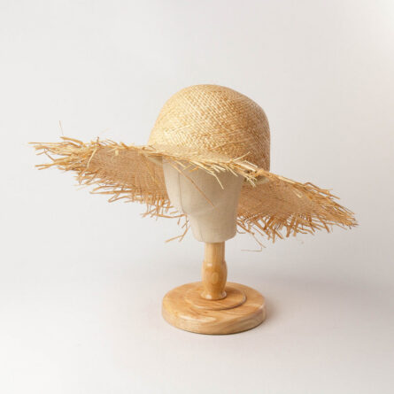 Vacation Time Handmade Large Straw Sun Hat - Image 26
