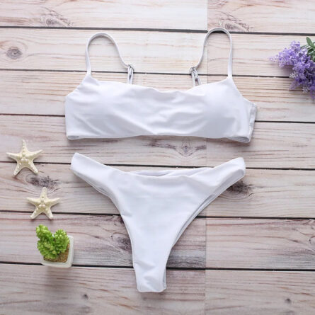 Sunset and Swim Hollow Out Cheeky Bikini - Image 23