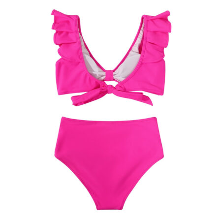 Pacific Paradise Ruffle High Waist Tummy Control Bikini – Bild 18