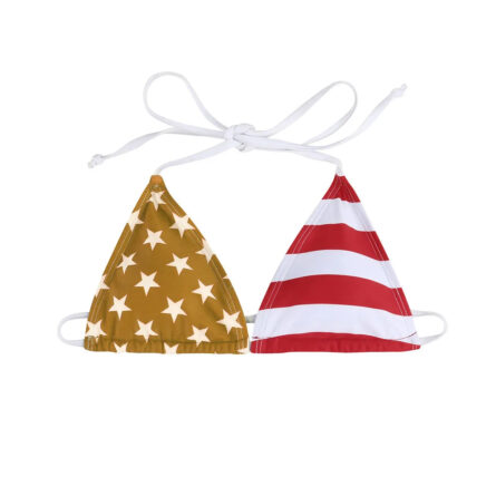 Stunning American Flag Bikini Top - Image 11