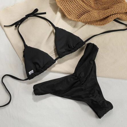 Tropical Bliss Triangle Bikini Set – Bild 13