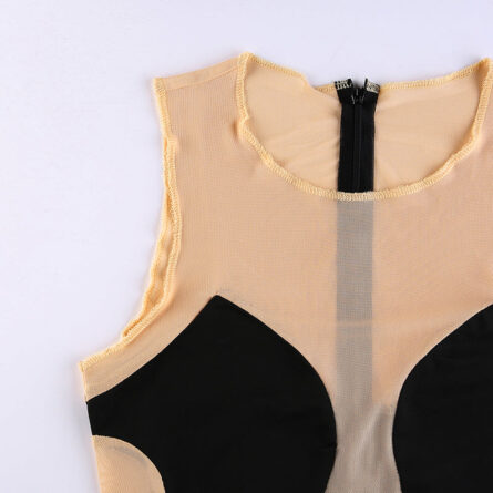 Almost Nude Sexy Mesh Bodycon Mini Dress – Bild 14
