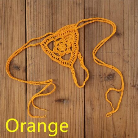 Micro String Cut Out Crochet Bikini Bottom – Bild 23