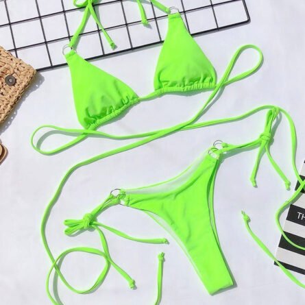 Micro Extreme Mini Halter Bikini - Image 14