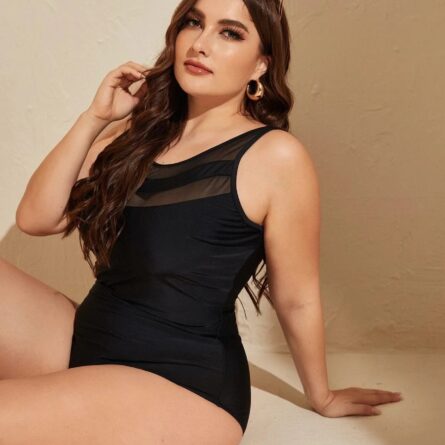 Sienna Mesh Plus Size Swimsuit - Image 16