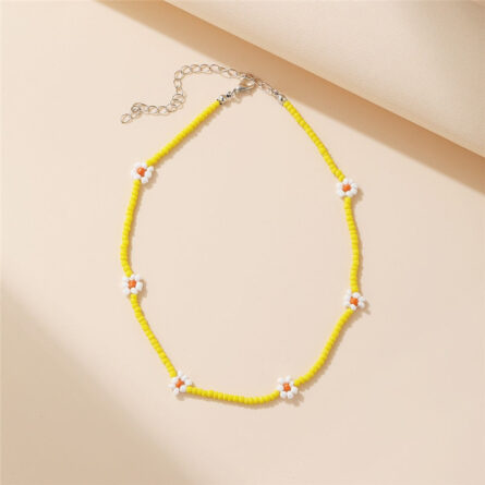Summer Bloom Bohemian Bead Shell Necklace - Image 32