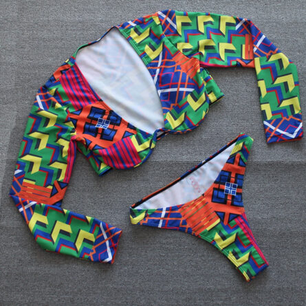 Wild Thing Sexy Long Sleeve Bikini – Bild 9