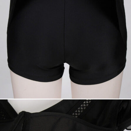 Elegant Waves Modest One Piece Swimsuit Swimskirt - Image 13