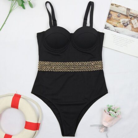 Amelia Tummy Slimming Bling Swimsuit – Bild 7