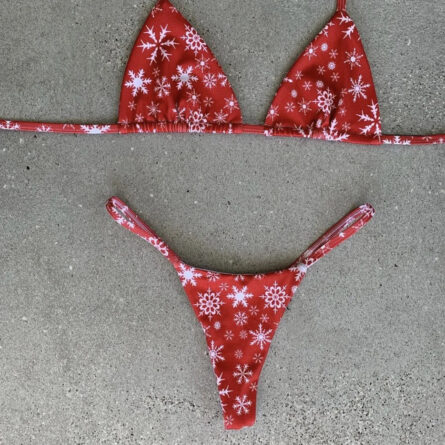 Christmas Micro Thong Bikini - Image 11