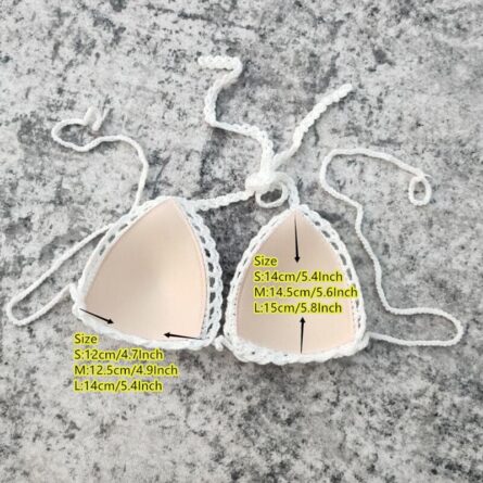 Sultry Sands 3-Piece Crochet Beach Pants Cover Up Bikini Set - Image 20