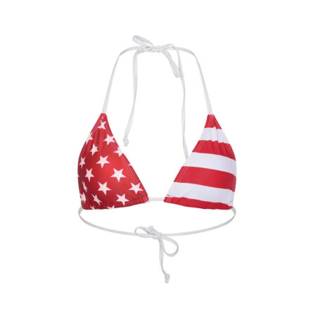 Stunning American Flag Bikini Top - Image 24