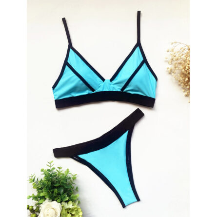 New Sexy Splicing Two Piece Bikini Set – Bild 16