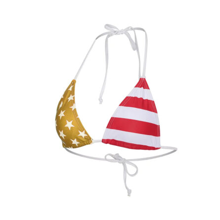 Stunning American Flag Bikini Top - Image 27