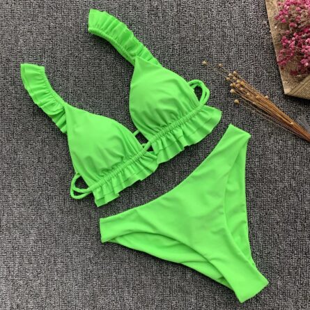 Playful Frill Two-Piece Bikini - Image 16